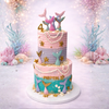 Girls Birthday Cake – Personalized Celebration Cake